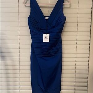 Calvin Klein Royal Blue Midi Dress